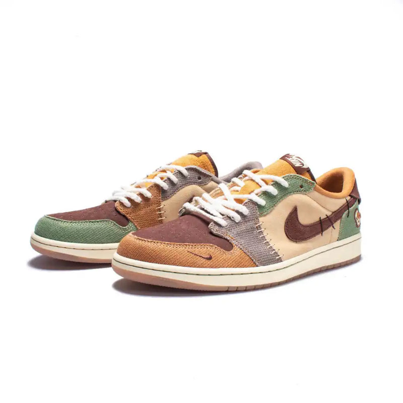 Air Jordan 1 Low Voodoo Flax and Oil Green (IMPORTADOS)