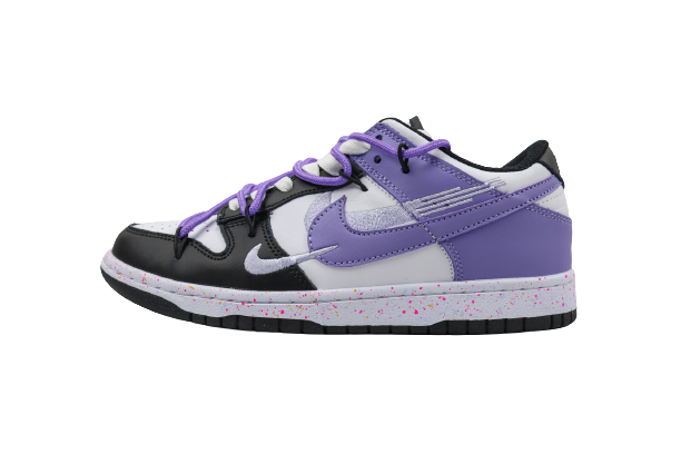 AIR DUNK TOP SERIES BLACK/PURPLE (IMPORTADOS)