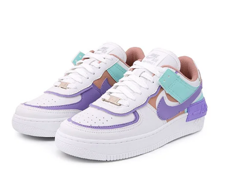 Nike Air Force Shadow Bege Lilás (IMPORTADOS)