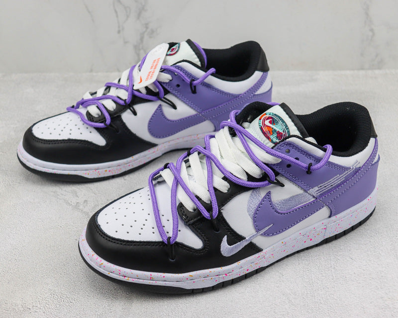 AIR DUNK TOP SERIES BLACK/PURPLE (IMPORTADOS)