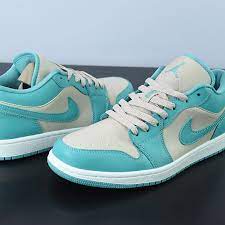 Air Jordan 1 Low Beige/Blue (IMPORTADOS)