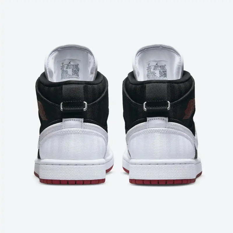 AIR JORDAN 1 UTILITY WHITE BLACK RED (IMPORTADOS)