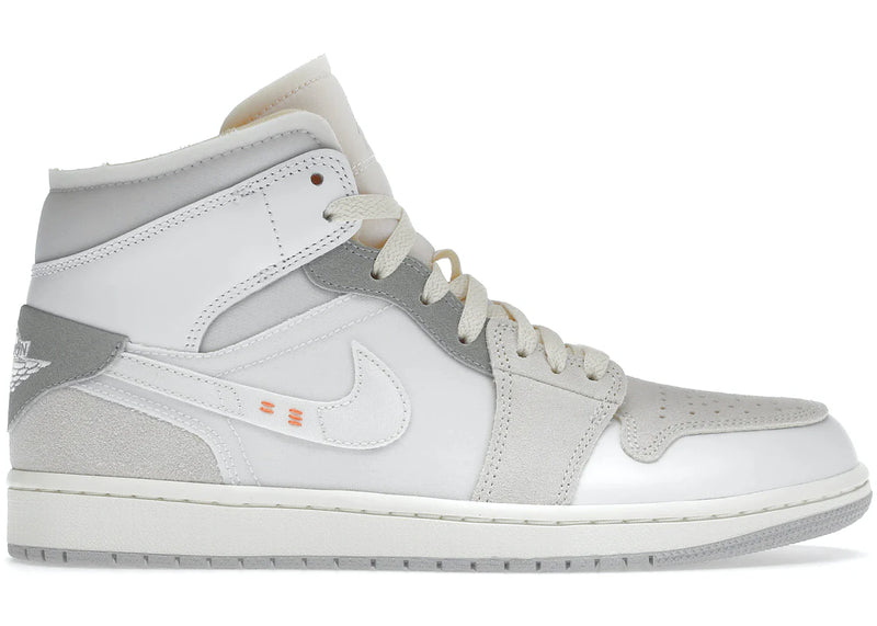 AIR JORDAN 1 MID CRAFT INSIDE OUT WHITE (IMPORTADOS)