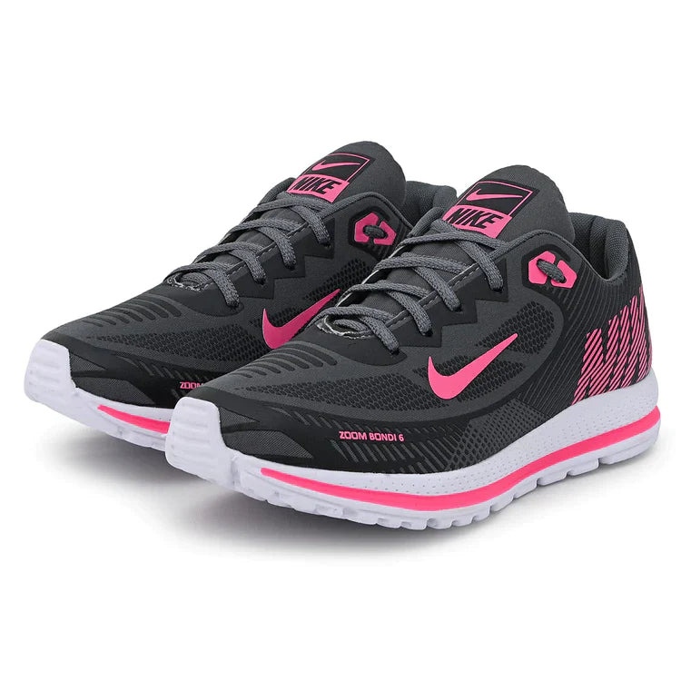 TÊNIS NIKE ZOOM BONDI 6 CINZA PINK