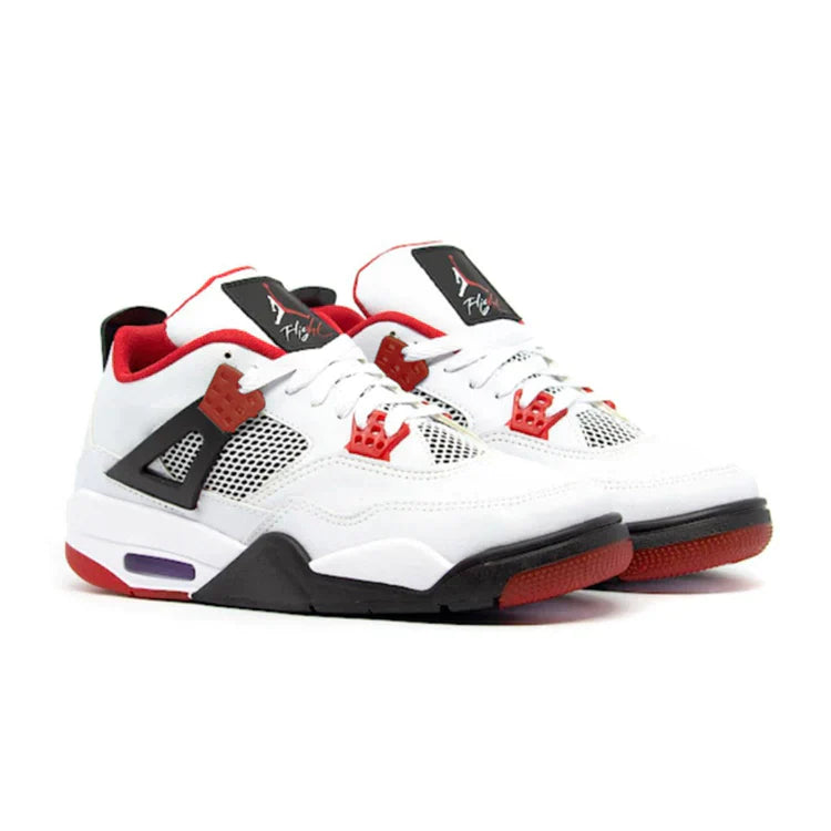 NIKE JORDAN 4 RETRO FIRE RED – BRANCA VERMELHA