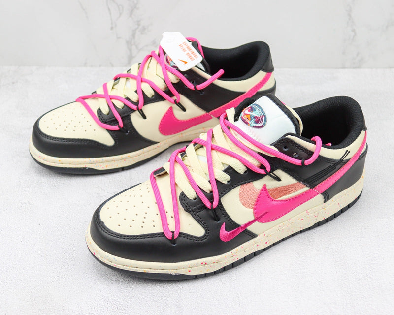 NIKE DUNK LOW MULTI-COLOR SWOOSH PINK (IMPORTADOS)