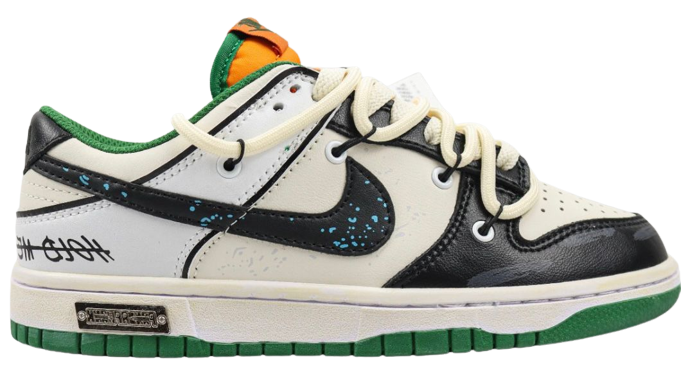 DUNK STRAP WHITE/GREEN (IMPORTADOS)