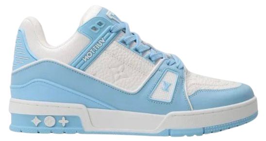 LOUIS VUITTON TRAINER LOW SKY BLUE (IMPORTADOS)