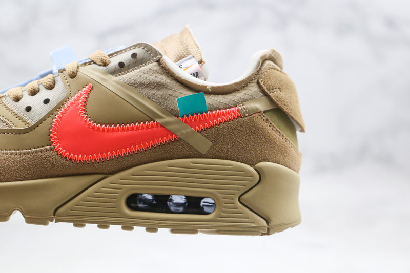 NIKE AIR MAX 90 OFF-WHITE DESERT ONE (IMPORTADOS)