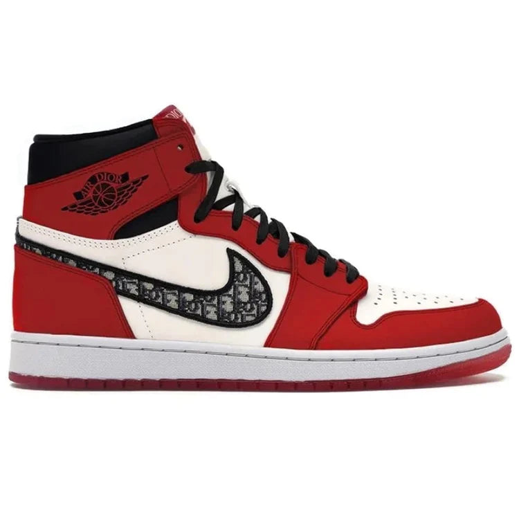 NIKE AIR JORDAN 1 DIOR VERMELHA (IMPORTADOS)