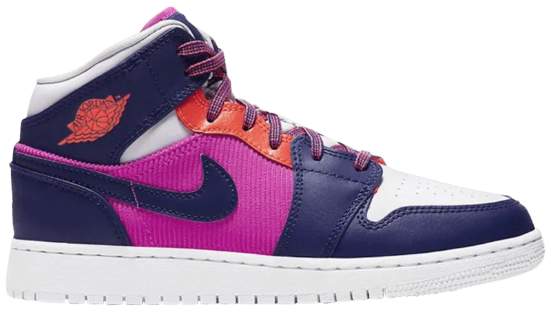 AIR JORDAN 1 MID GS FIRE PINK (IMPORTADOS)