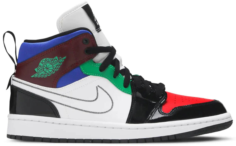 AIR JORDAN 1 MID MULTICOLOR (IMPORTADOS)