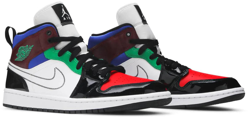 AIR JORDAN 1 MID MULTICOLOR (IMPORTADOS)